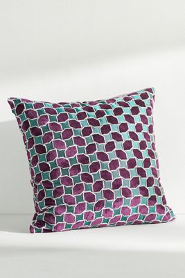 Gracen Geometric Velvet Pillow