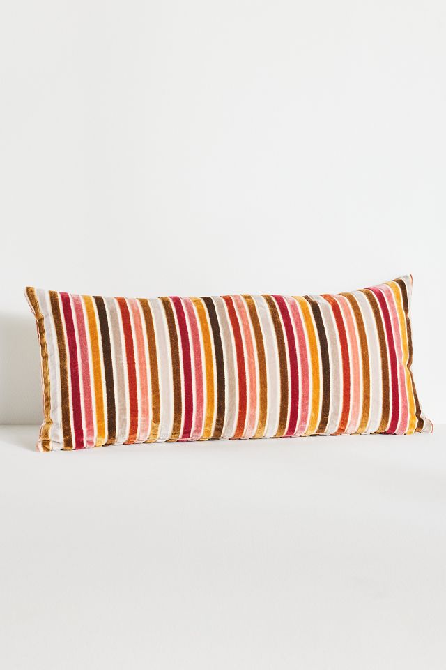 Velvet Stripe Pillow Cover