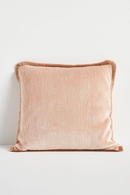 Valentina Velvet Fringe Pillow