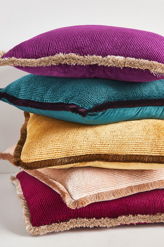 Coussin Valentina en Velours Lavé #1