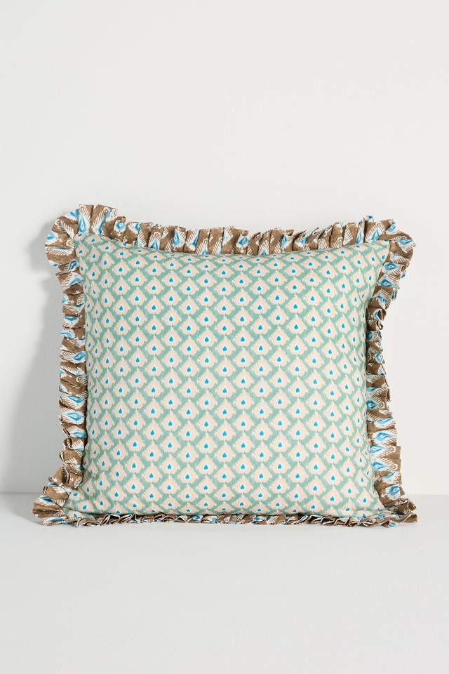 Mari Ikat Cotton Printed Pillow #2