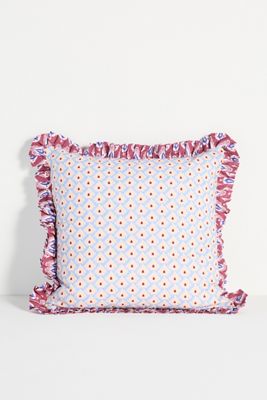 Mari Ikat Baumwolle Bedrucktes Kissen