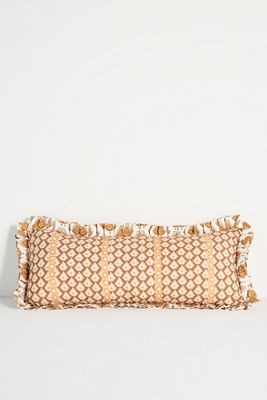 Mari Ikat Cotton Printed Pillow