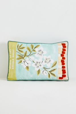 Les Fruits Cotton Embroidered  Pillow