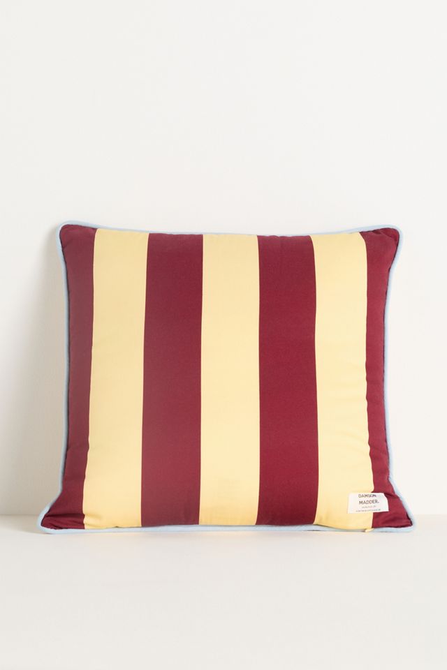 Damson Madder Cotton Printed Pillow | AnthroHome