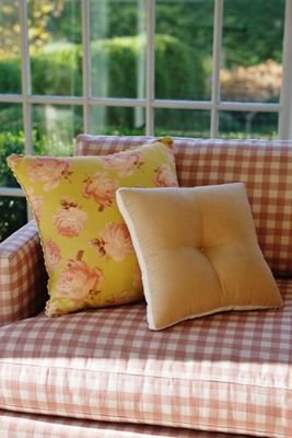 Maeve Cotton Printed Floral Pillow