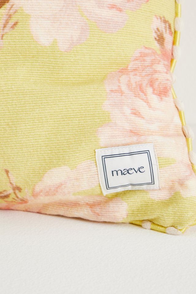 Maeve Cotton Printed Floral Pillow #2