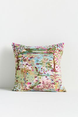 Velvet Printed Pillow