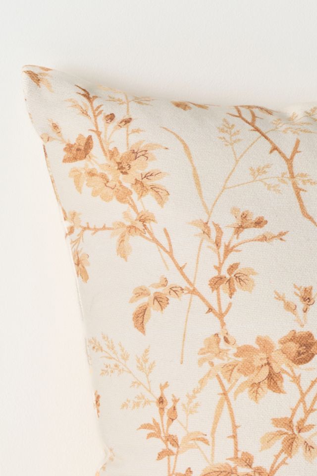 Emmett Cotton Printed Floral Pillow #1