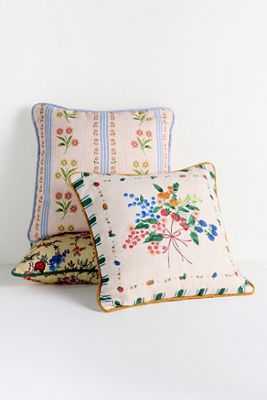 Leiah Bedrucktes Indoor/Outdoor Blumenkissen
