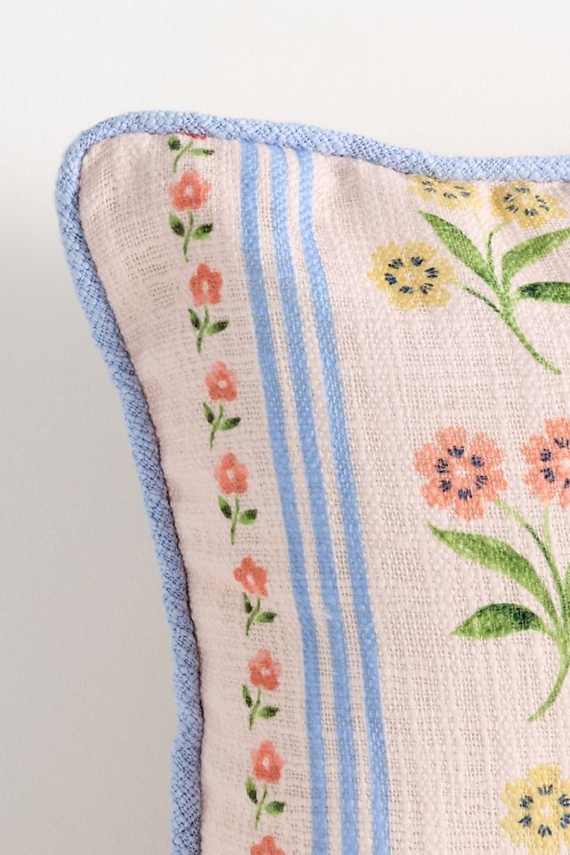 Leiah Printed Indoor/Outdoor Floral Cushion #2