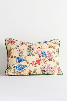Leiah Printed Indoor/Outdoor Floral Pillow