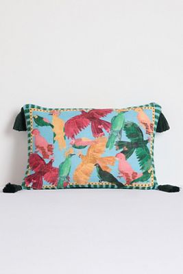 Farm Rio x Anthropologie Tassel Outdoor Pillow