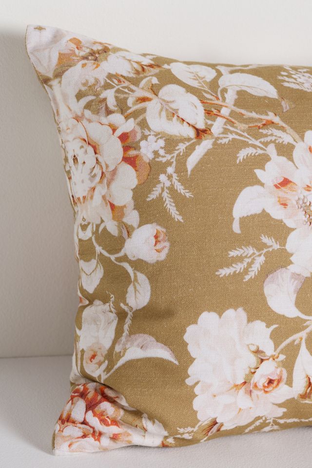 Frida Cotton Printed Floral Pillow #1