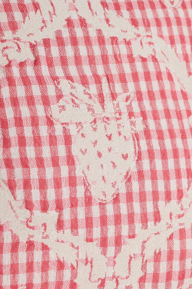 Coussin Icône Tissé en Coton Damassé #2