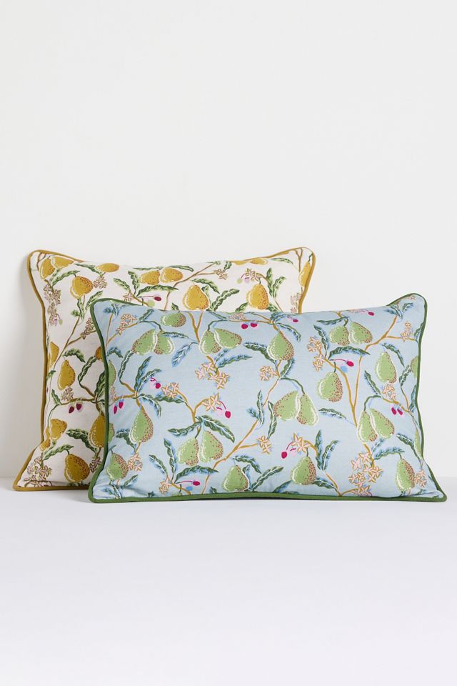 Pera Cotton Printed Fruits Pillow #2