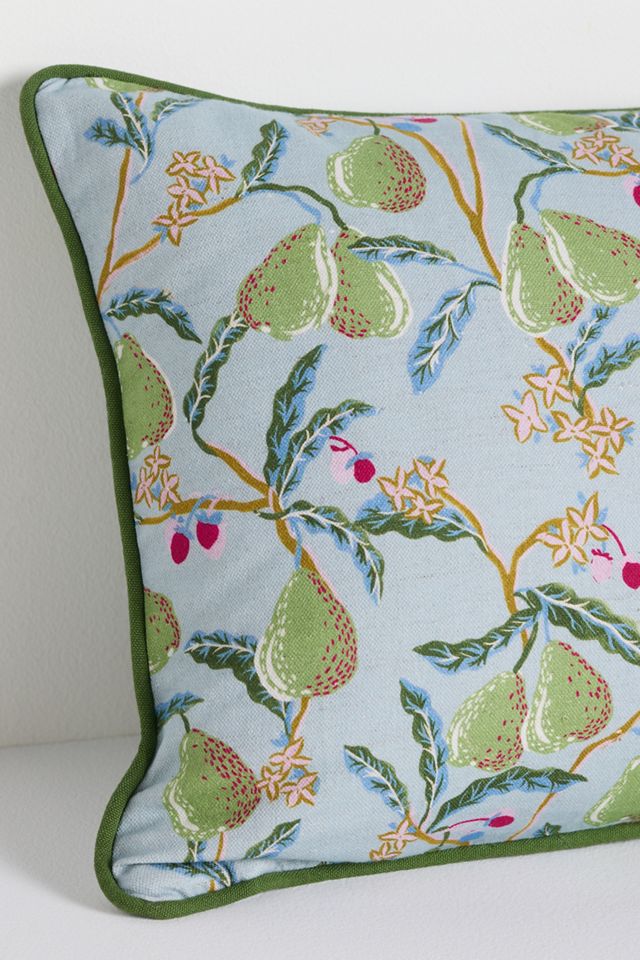 Pera Cotton Printed Fruits Pillow #1