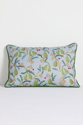 Pera Cotton Printed Fruits Pillow