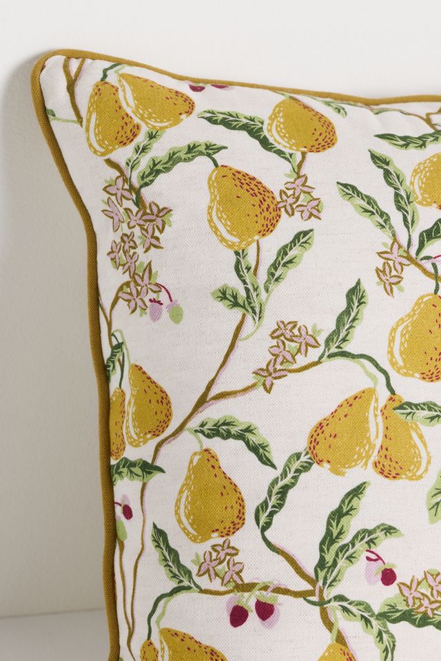 Pera Cotton Printed Fruits Pillow #2