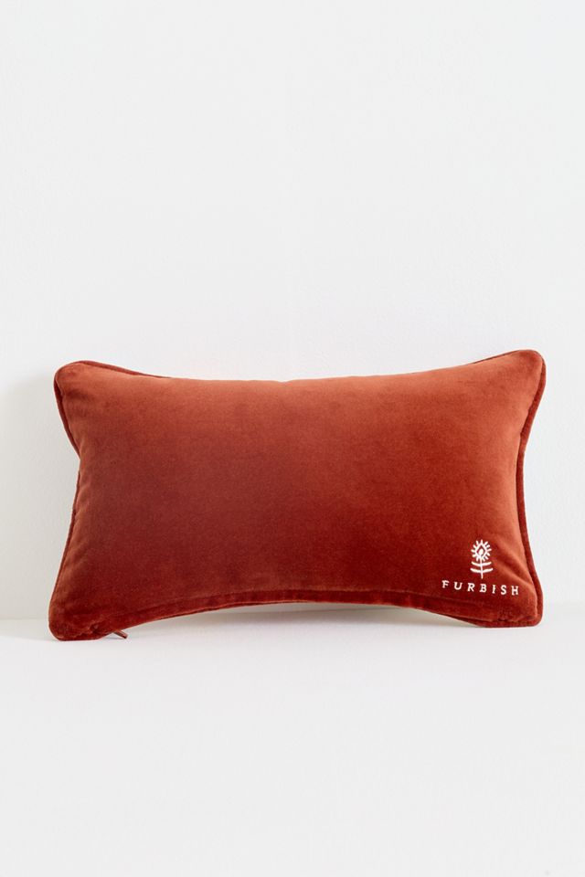 Furbish Studio Game Day Petite Needlepoint Pillow #2
