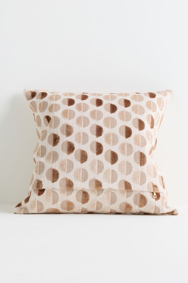 Woven Jacquard Geometric Pillow #2