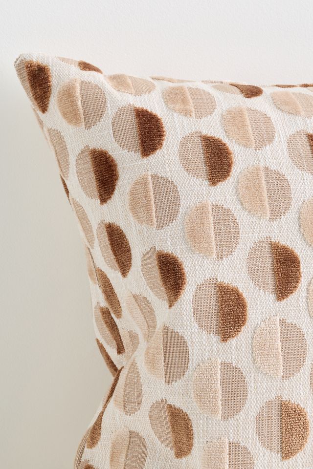 Woven Jacquard Geometric Pillow #3