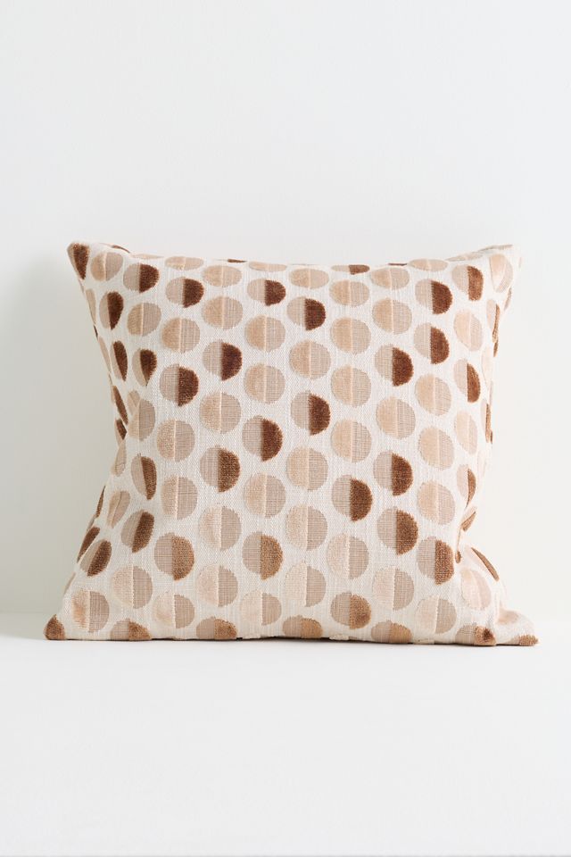 Woven Jacquard Geometric Pillow #1
