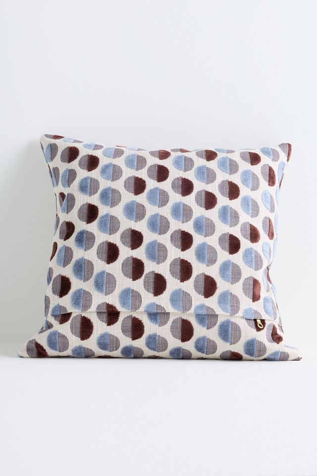 Jacquard Woven Dot Pillow #2