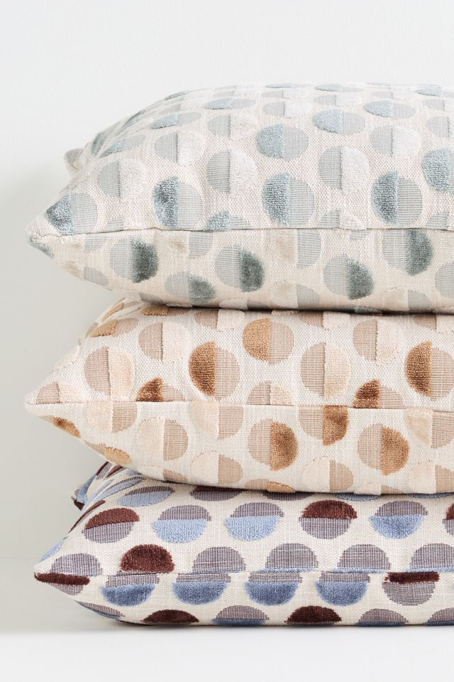 Jacquard Woven Dot Pillow #3
