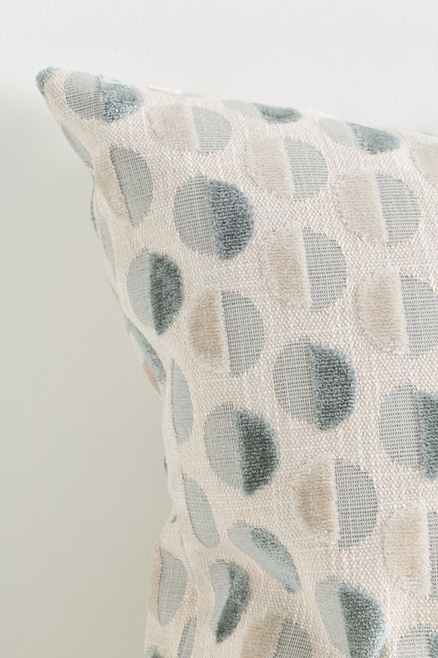 Jacquard Woven Dot Pillow #1