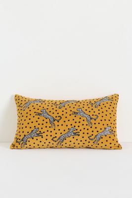 Maeve Izzy Cotton Embroidered Animal Pillows