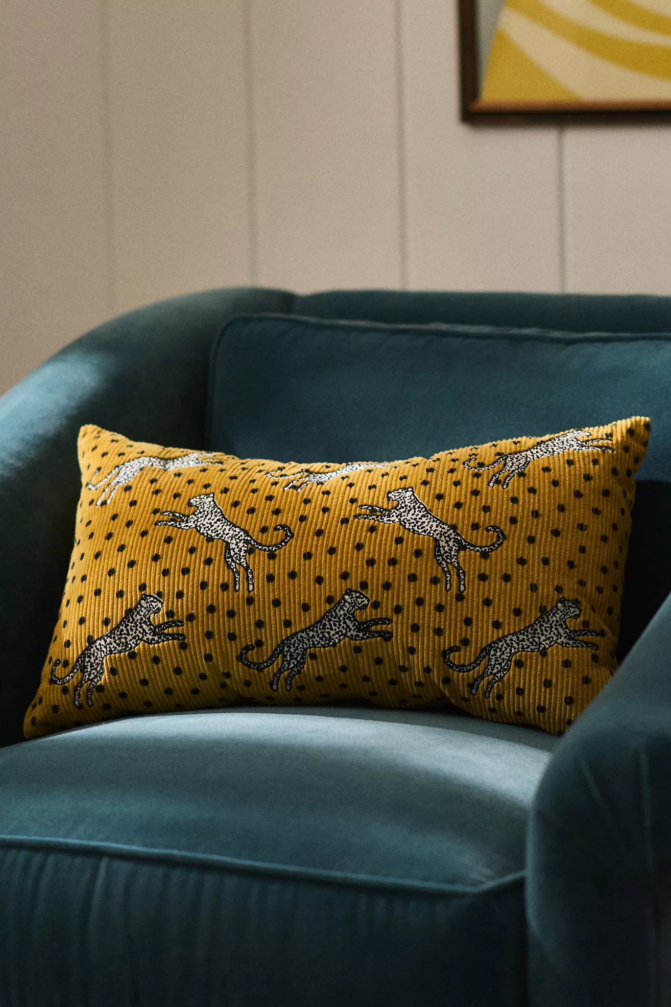 Maeve Izzy Cotton Embroidered Animal Pillows