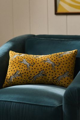 Maeve Izzy Cotton Embroidered Animal Pillows