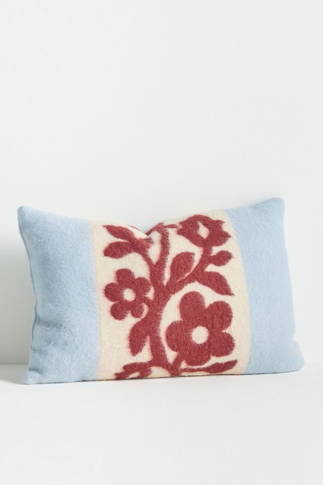 Lumi Wool Floral Pillow #1