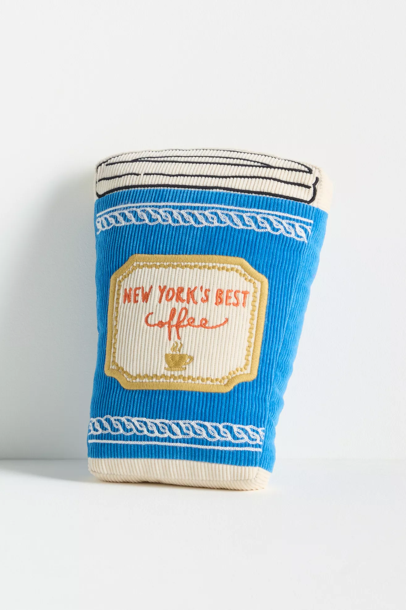 Market Cotton Applique Icon Pillow