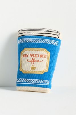 Market Cotton Applique Icon Pillow