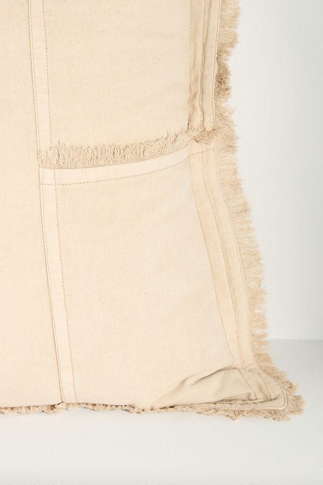 Myla Cotton Duck-Pocket Pillow #3