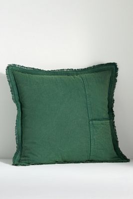 Myla Cotton Duck-Pocket Pillow