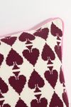 Ace Cotton Embroidered Needlepoint Pillow