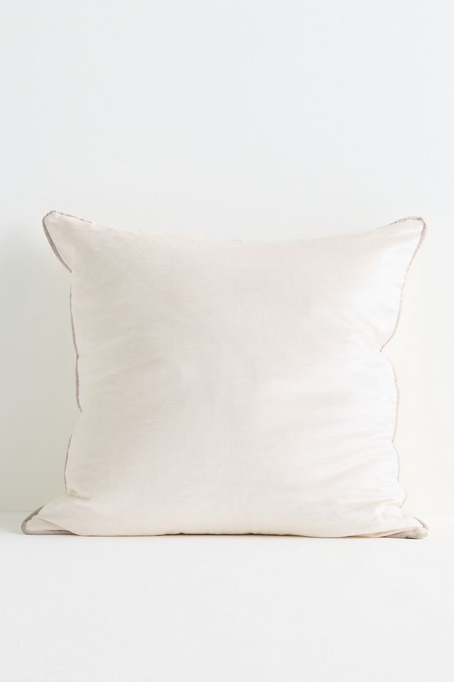 Piped Velvet Pillow #4