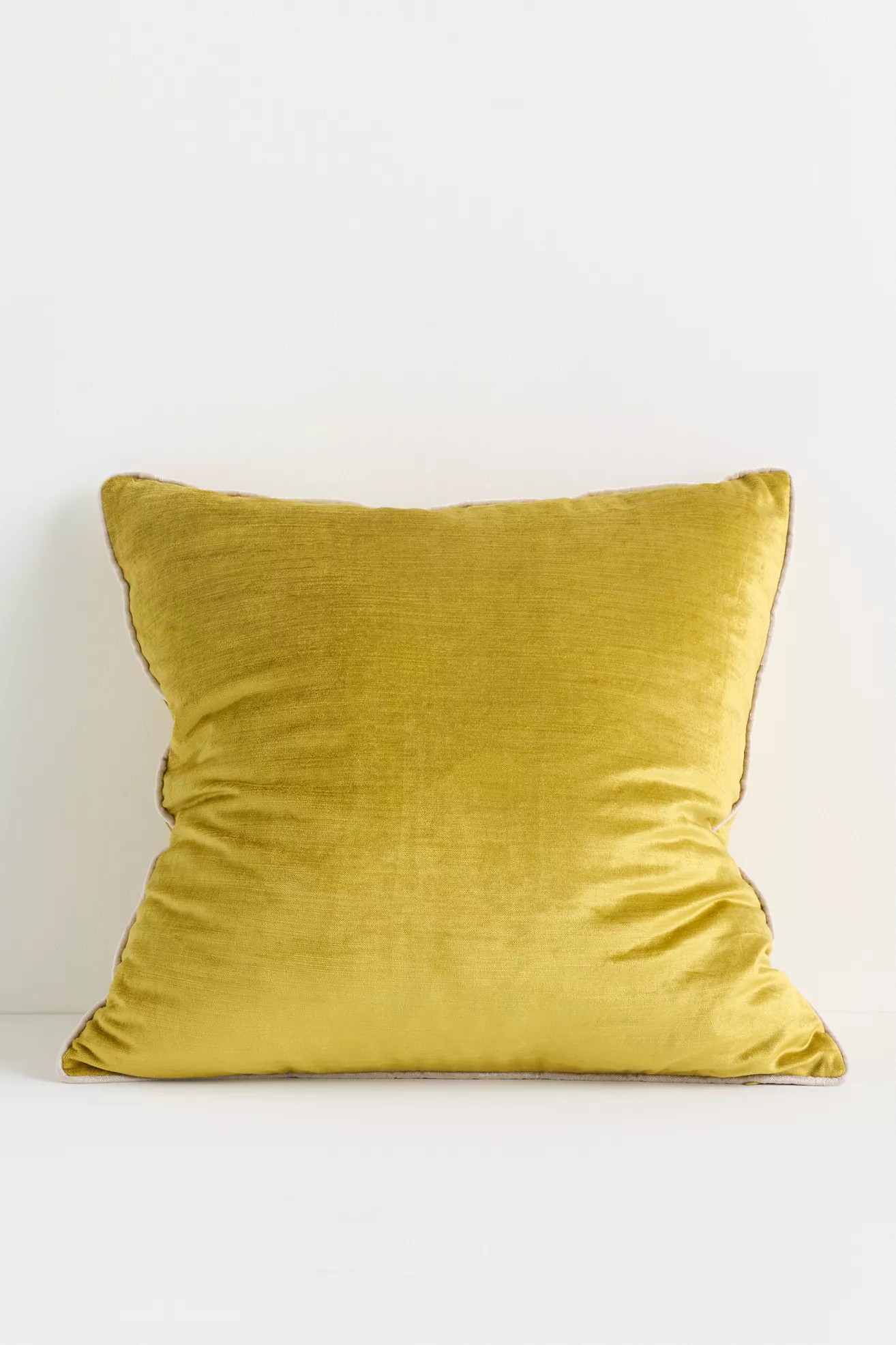 Piped Velvet Pillow - thumbnail 3