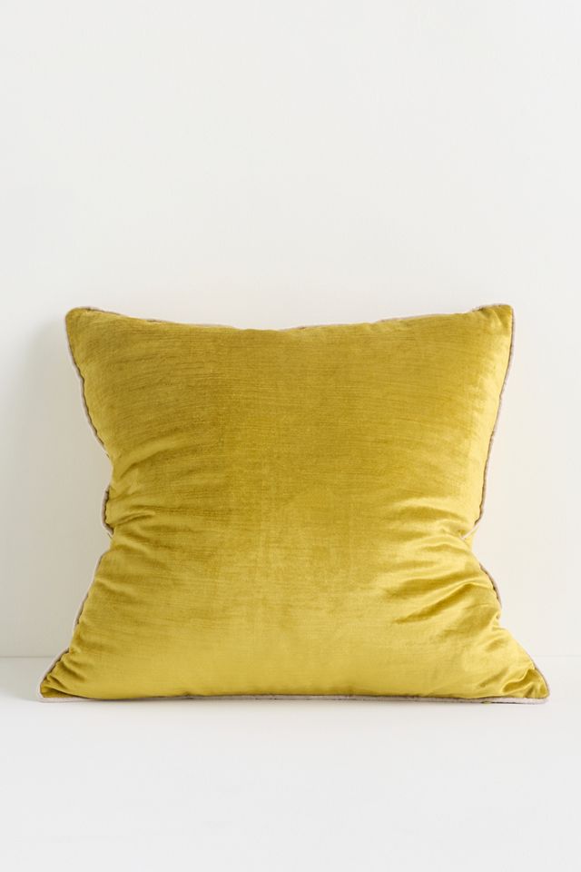 Piped Velvet Pillow #2