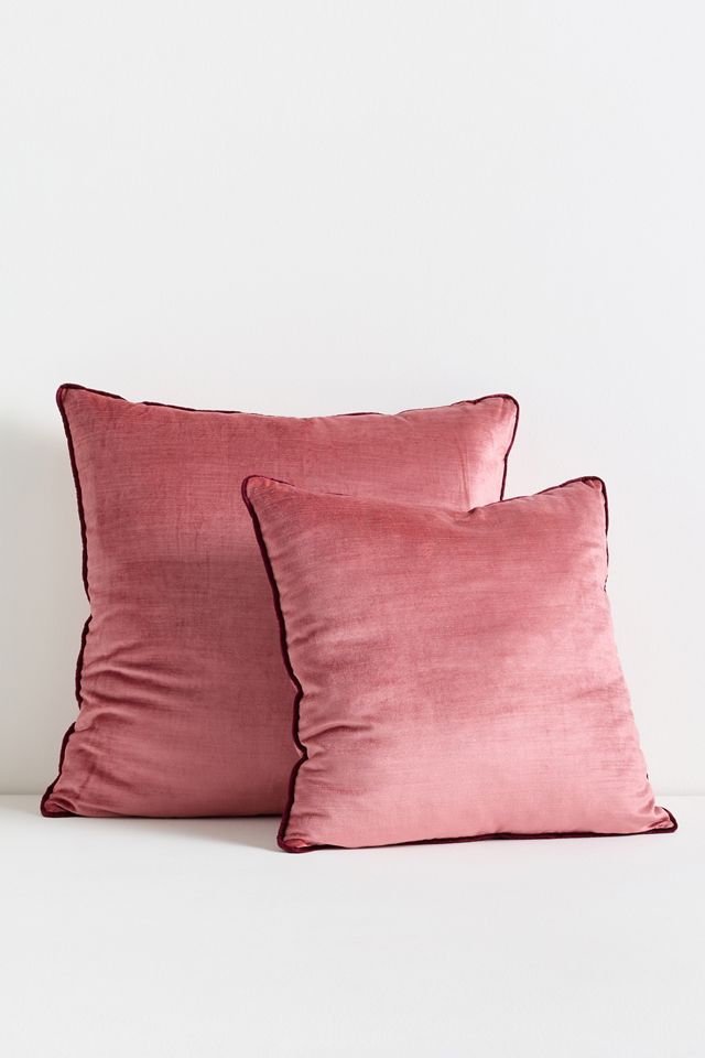 Piped Velvet Pillow #1