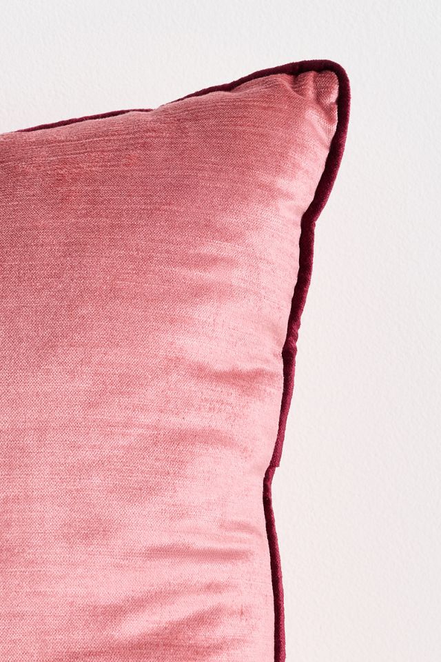 Piped Velvet Pillow #3