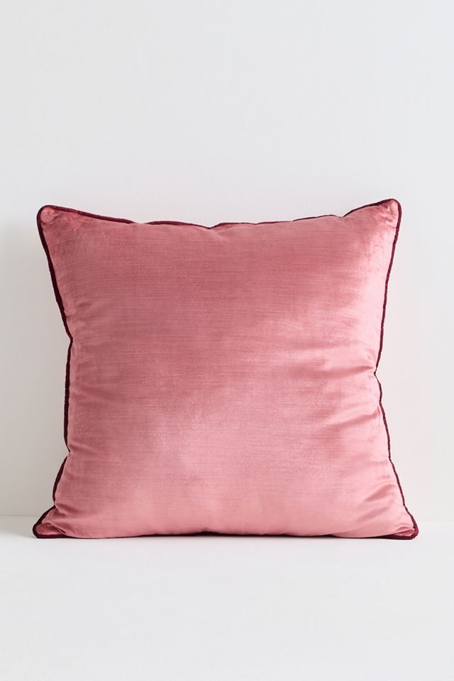Piped Velvet Pillow #4