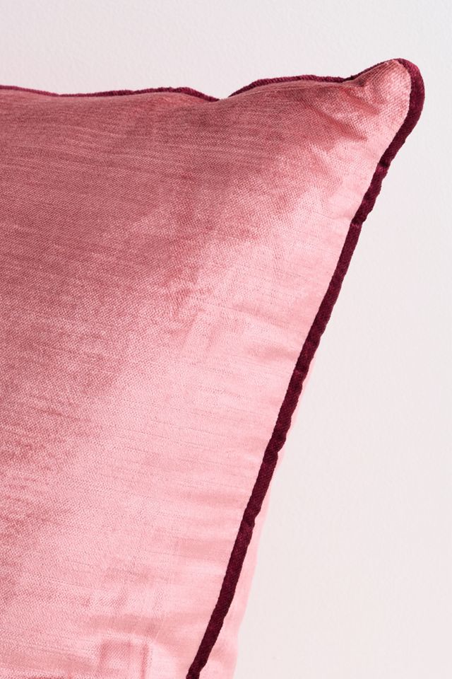 Piped Velvet Pillow #5
