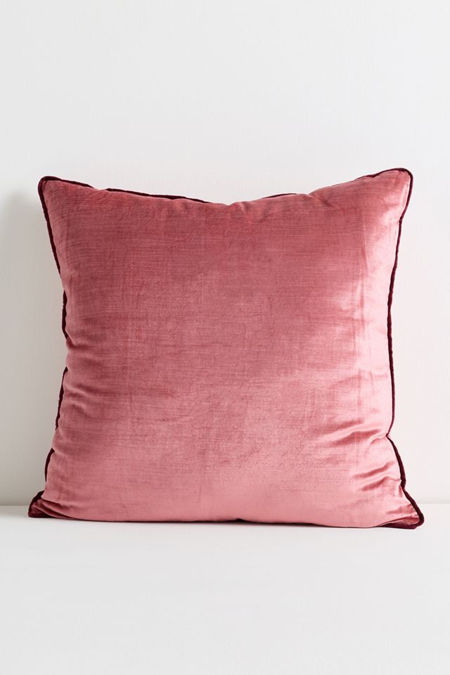 Piped Velvet Pillow #6