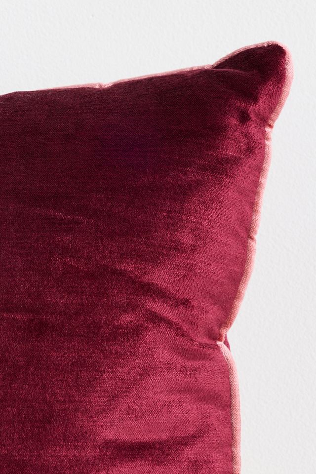 Piped Velvet Pillow #2