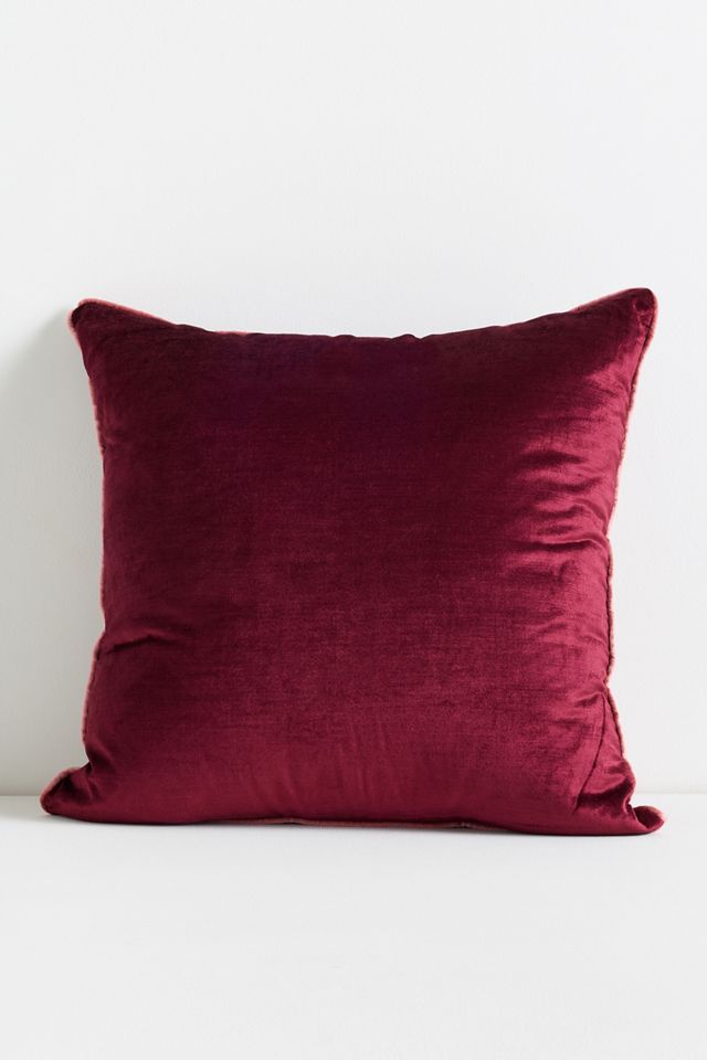 Piped Velvet Pillow #3