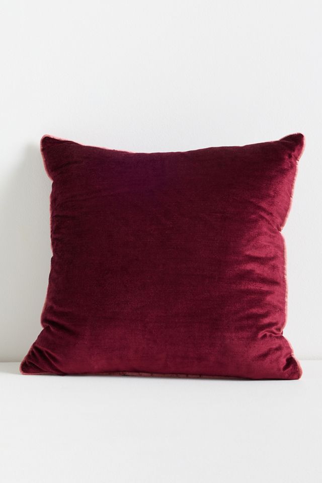 Piped Velvet Pillow #1
